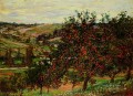 Manzanos cerca de Vetheuil Claude Monet